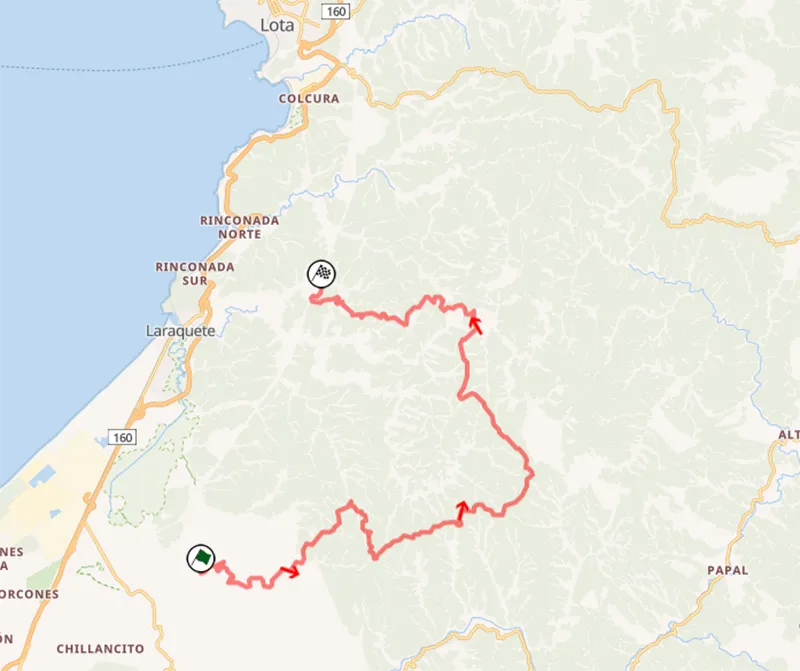 mapa tramo wrc maria de las cruces 2026